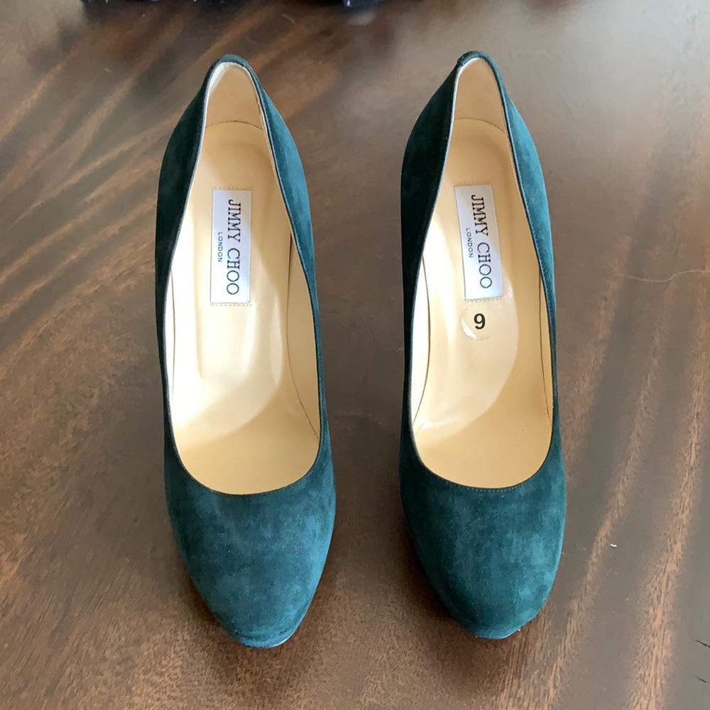 Jimmy Choo side 39 , beautiful suede pumps